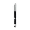 Bic PrevaGuard BP/Stylus Pen, Retractable, Med 1mm, Black Ink/Barrel, PK12 CSSA11BK